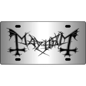 Mayhem-Band-Logo-Mirror-License-Plate