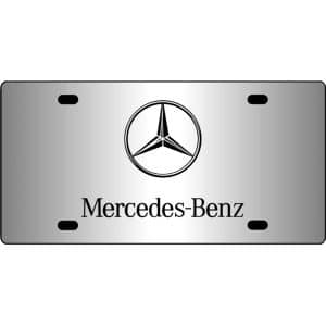 Mercedes-Benz-Logo-Mirror-License-Plate