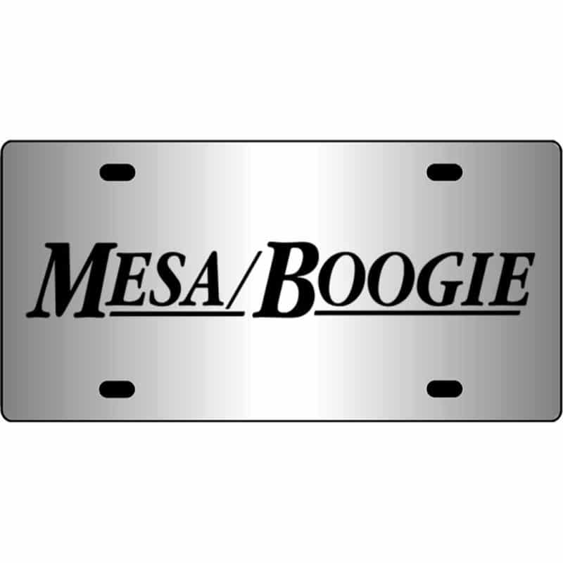 Mesa-Boogie-Logo-Mirror-License-Plate