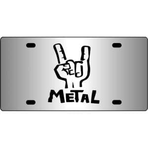 Metal-Hand-Sign-Mirror-License-Plate