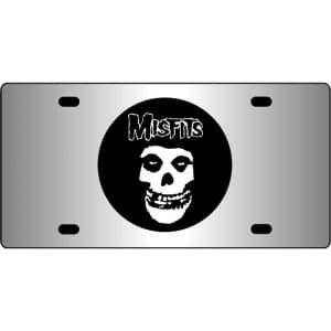 Misfits-Symbol-Mirror-License-Plate