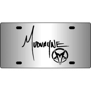 Mudvayne-Band-Logo-Mirror-License-Plate