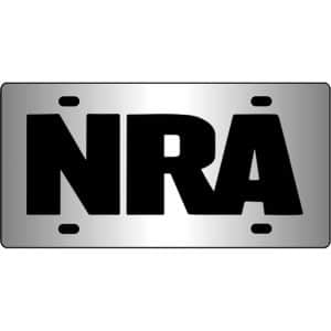 NRA-Logo-Mirror-License-Plate