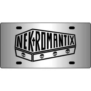 Nekromantix-Logo-Mirror-License-Plate