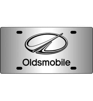 Oldsmobile-Emblem-Mirror-License-Plate