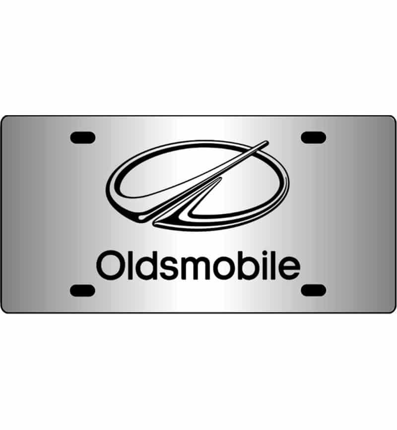 Oldsmobile-Emblem-Mirror-License-Plate