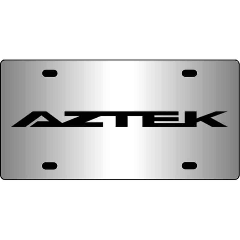 Pontiac-Aztek-Mirror-License-Plate