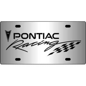 Pontiac-Racing-Mirror-License-Plate