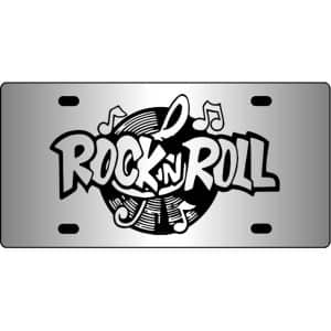Rock-N-Roll-A-Mirror-License-Plate