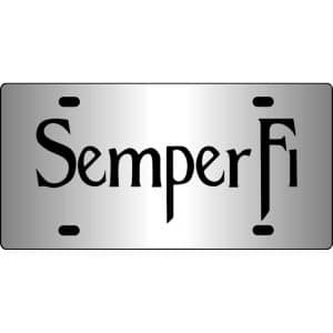 Semper-Fi-Mirror-License-Plate