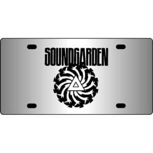 Soundgarden-Band-Symbol-Mirror-License-Plate