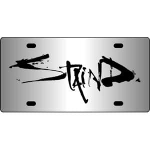 Staind-Band-Logo-Mirror-License-Plate