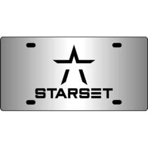 Starset-Logo-Mirror-License-Plate