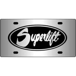 Superlift-Logo-Mirror-License-Plate