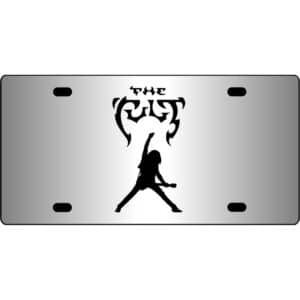The-Cult-Band-Logo-Mirror-License-Plate