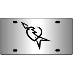 Tom-Petty-Logo-Mirror-License-Plate