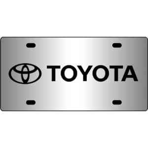 Toyota-Logo-Mirror-License-Plate