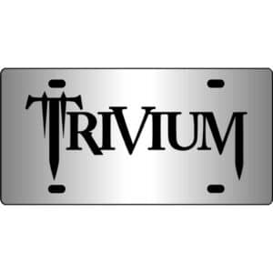 Trivium-Band-Logo-Mirror-License-Plate