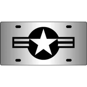 US-Air-Force-Star-Mirror-License-Plate