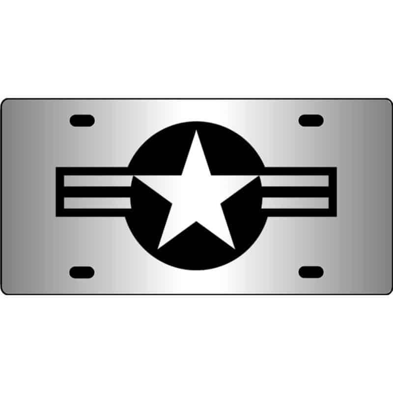 US-Air-Force-Star-Mirror-License-Plate