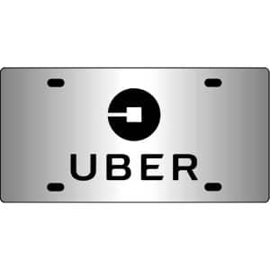 Uber-Logo-Mirror-License-Plate
