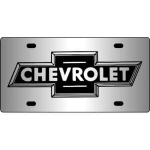 Vintage-Chevy-Bowtie-Mirror-License-Plate