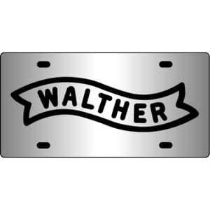 Walther-Arms-Mirror-License-Plate