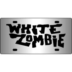 White-Zombie-Mirror-License-Plate