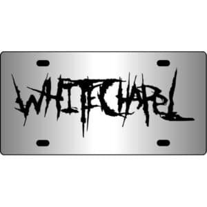 Whitechapel-Logo-Mirror-License-Plate