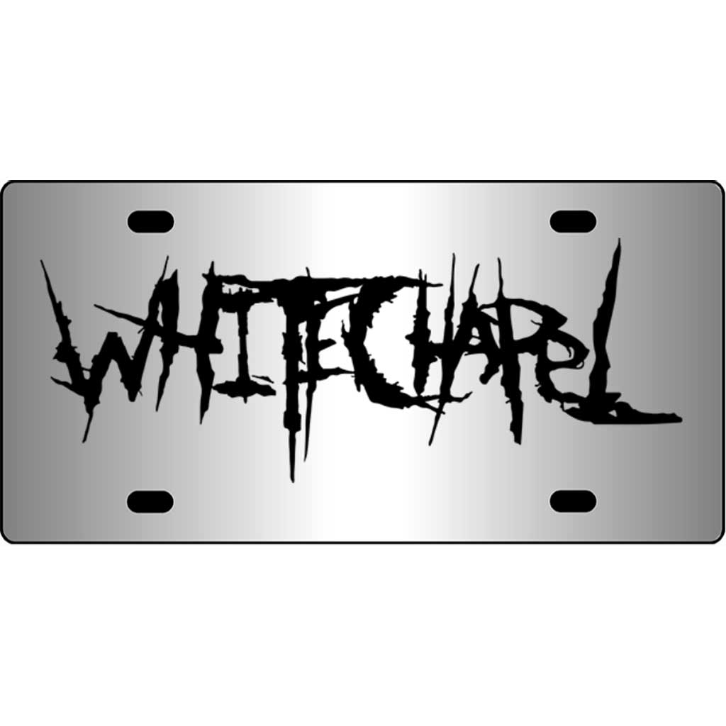 Whitechapel-Logo-Mirror-License-Plate