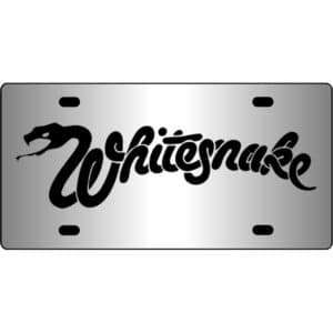 Whitesnake-Mirror-License-Plate