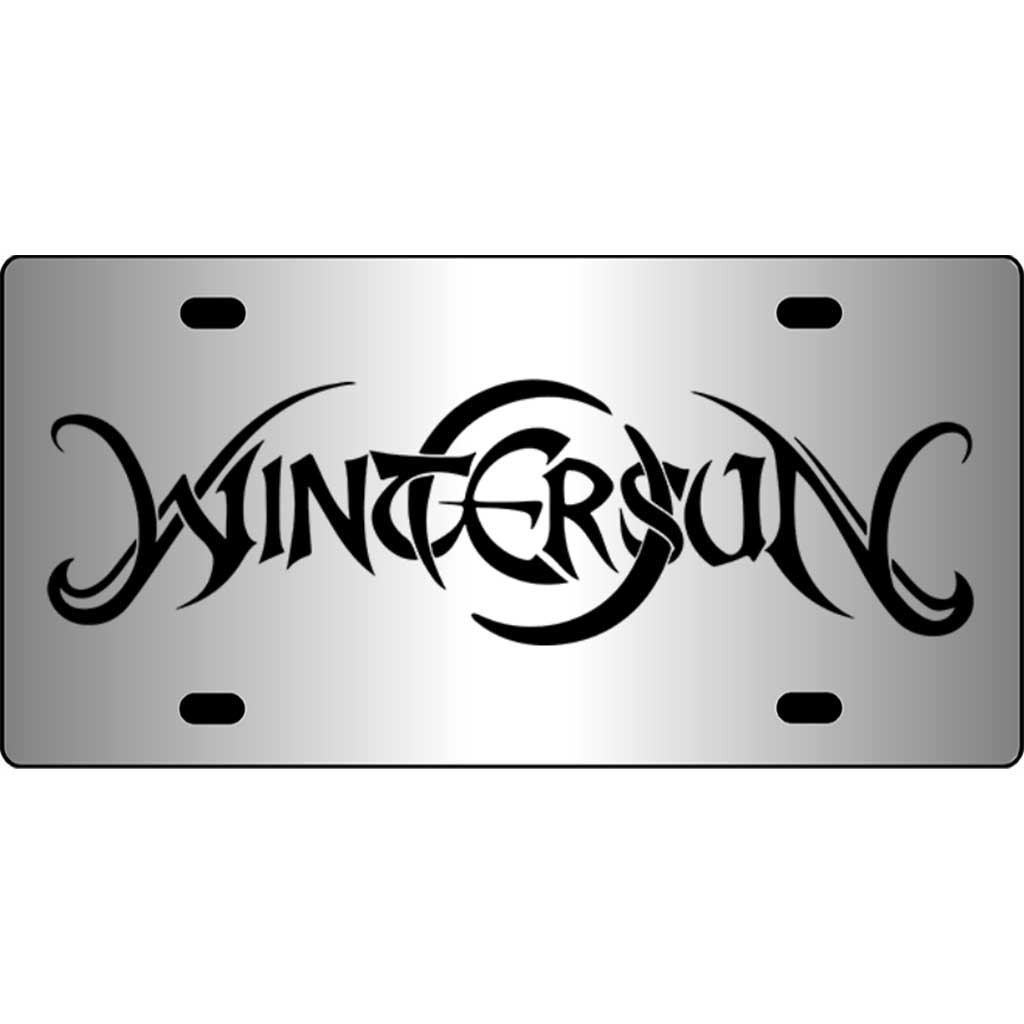 Wintersun-Band-Logo-Mirror-License-Plate