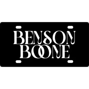 Benson Boone License Plate