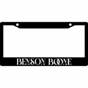 Benson Boone License Plate Frame