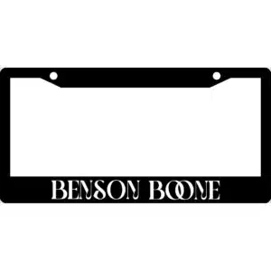 Benson Boone License Plate Frame
