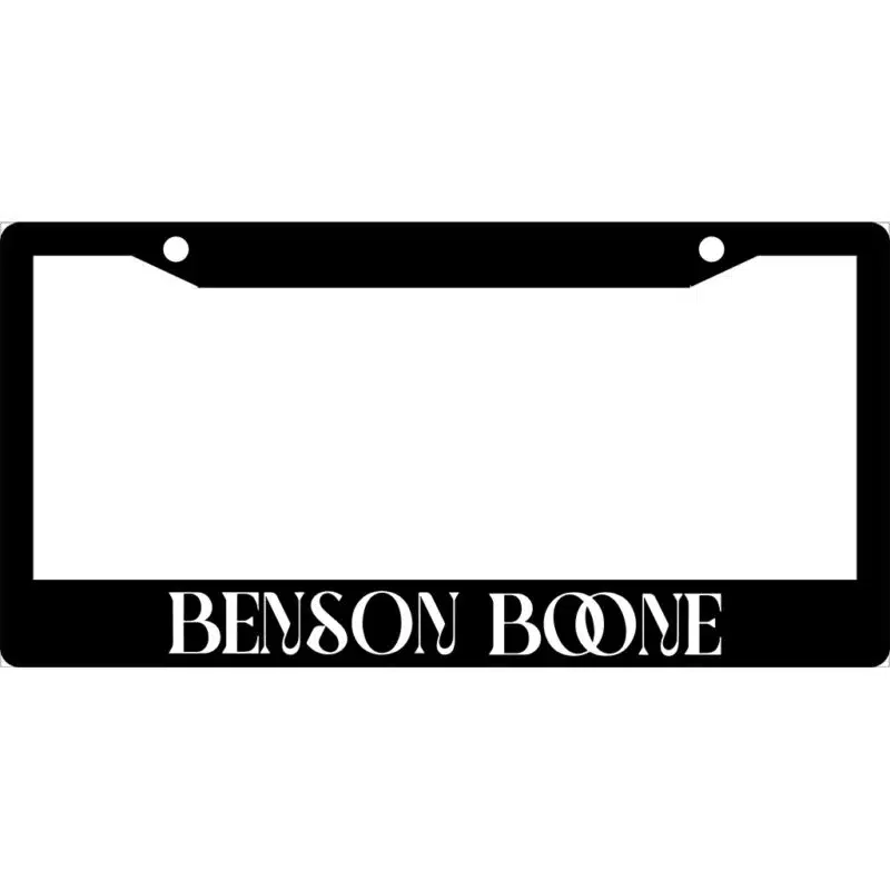 Benson Boone License Plate Frame