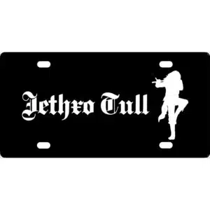 Jethro Tull Logo License Plate