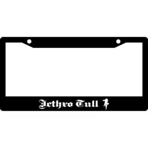 Jethro Tull Logo License Plate Frame