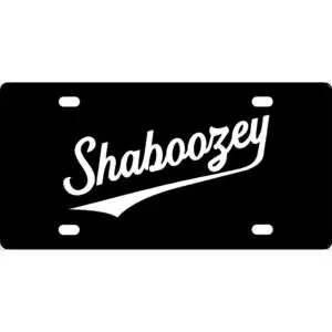 Shaboozey License Plate