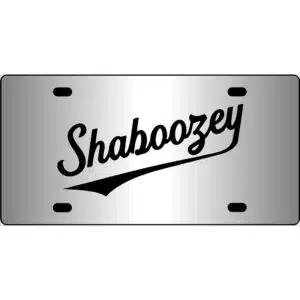 Shaboozey Mirror License Plate