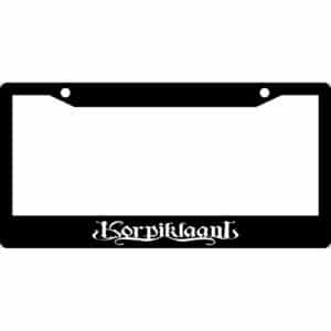Korpiklaani License Plate Frame