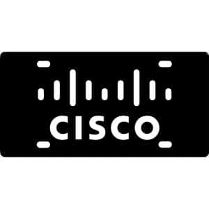 Cisco Logo License Plate