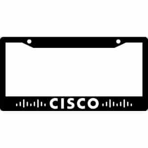 Cisco Logo License Plate Frame