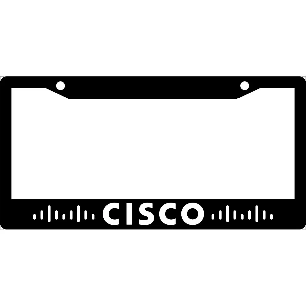 Cisco Logo License Plate Frame