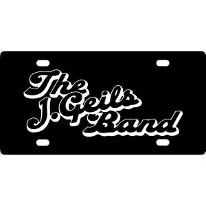 J Geils Band License Plate