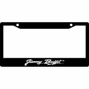 Jimmy Buffet Logo License Plate Frame