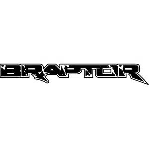 Ford Braptor Decal Sticker