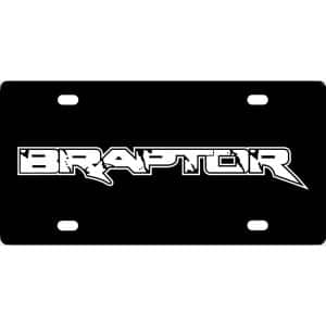 Ford Braptor License Plate