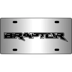 Ford Braptor Mirror License Plate