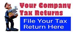 Tax Return Custom Vinyl Banners